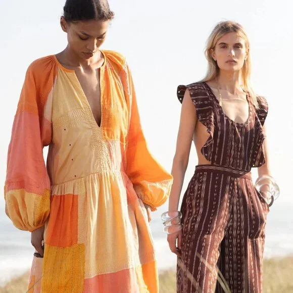 Celeste Mango Sari Dress - Picture 2 of 9